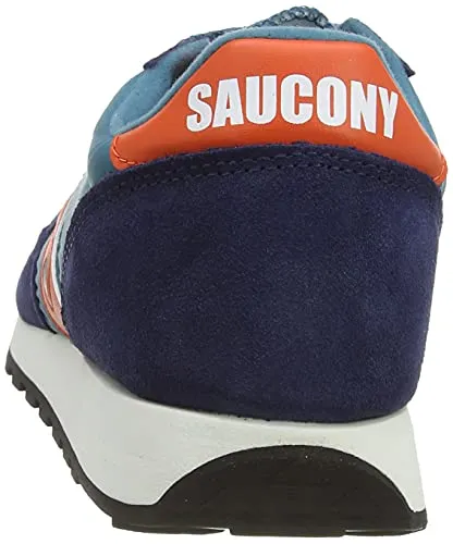 Saucony Jazz Original Vintage M, Scarpe da Ginnastica Uomo, Peacoat Teal Orange, 44 EU