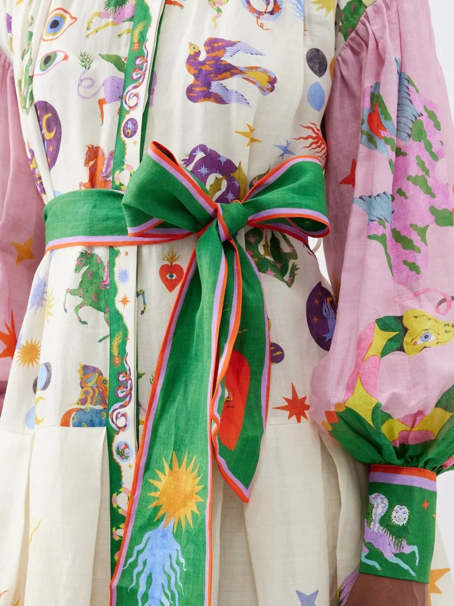 Seeker Shirtdress in Multi