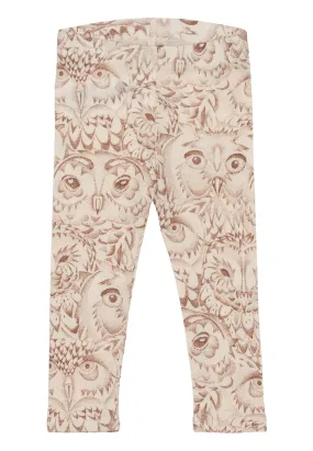 SGBPaula Baby Ugle Uld Leggings - Birch