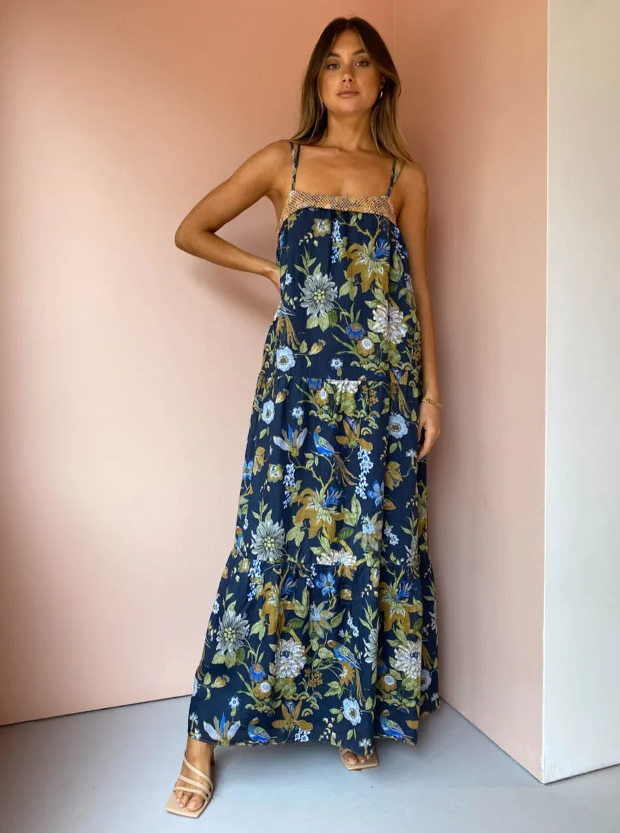 Sir Diana Maxi Dress in Delia Print