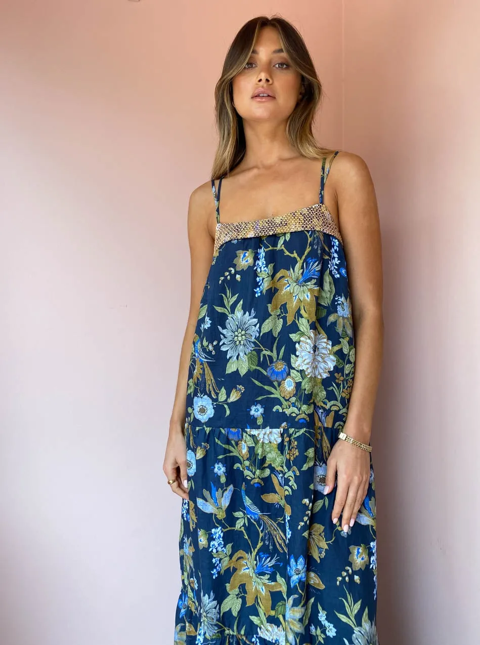 Sir Diana Maxi Dress in Delia Print