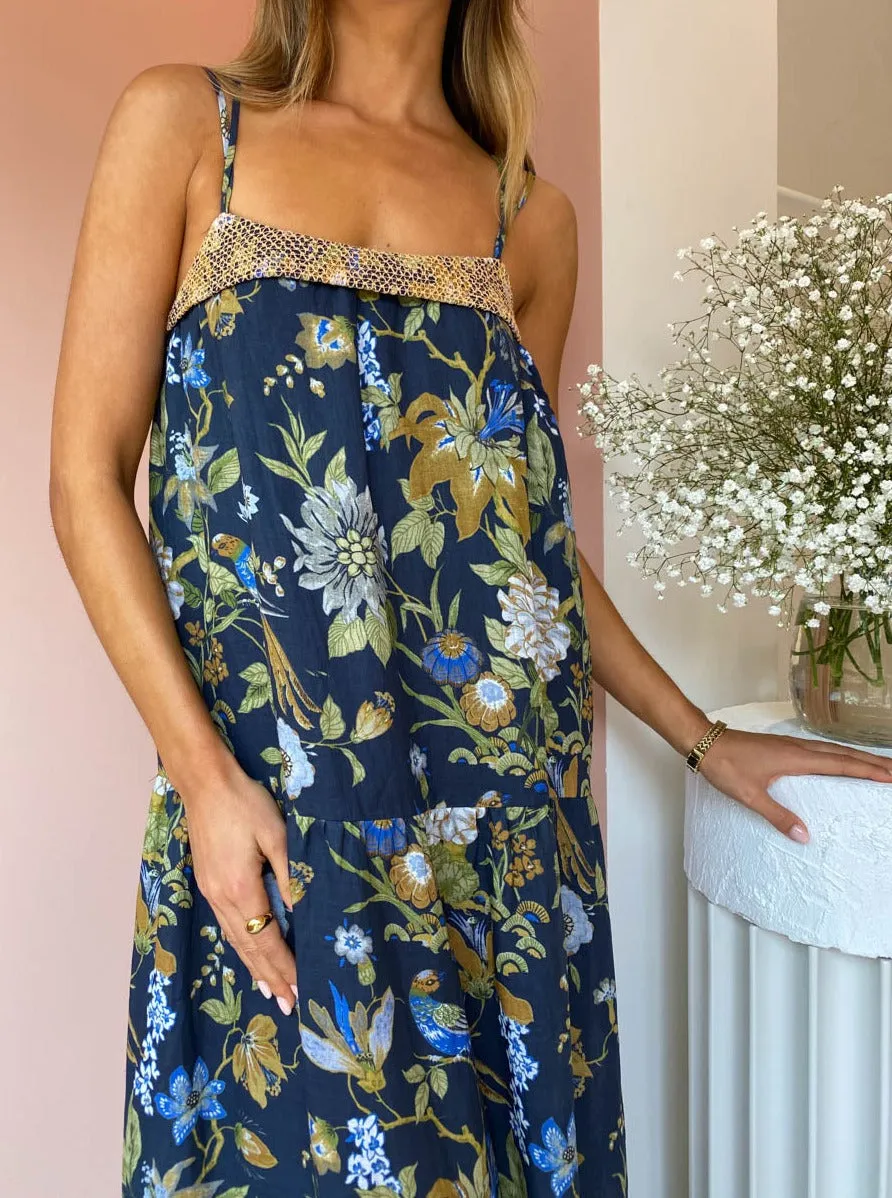 Sir Diana Maxi Dress in Delia Print