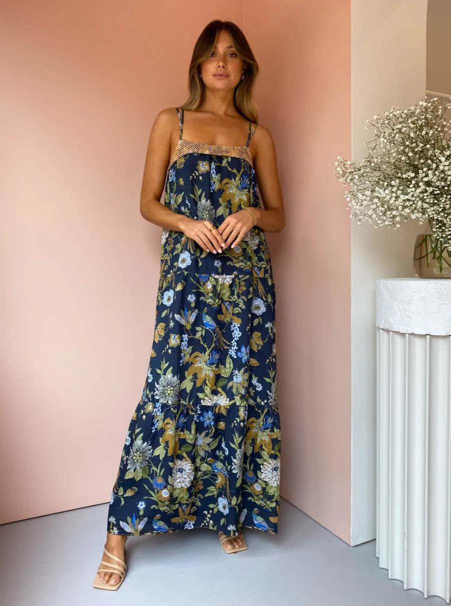 Sir Diana Maxi Dress in Delia Print