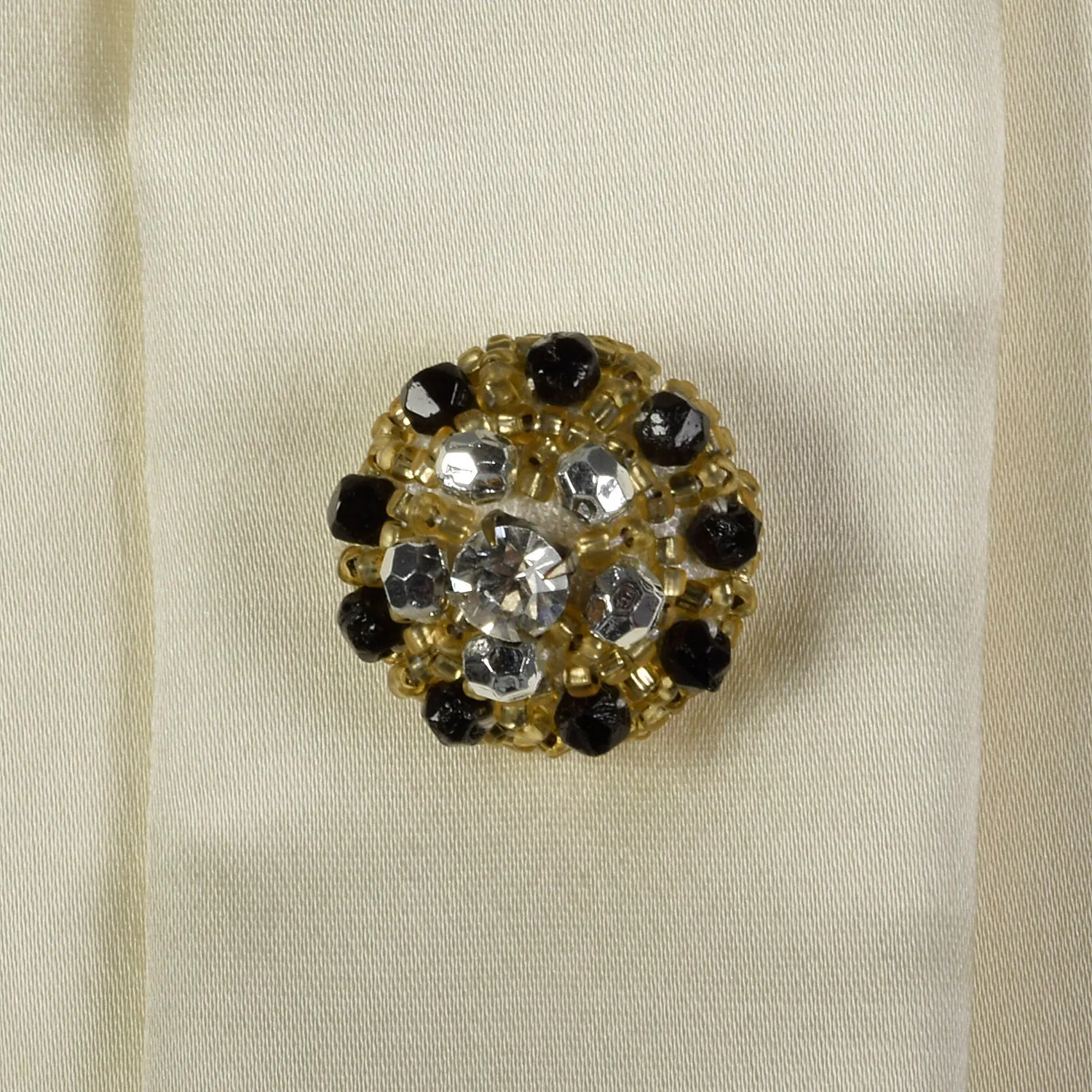 Small Ivory 1970s Cropped Jacket