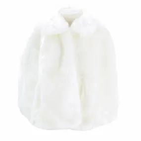 Snow White Cape - Faux Fur