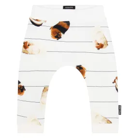 SNURK guinea pig white pants baby