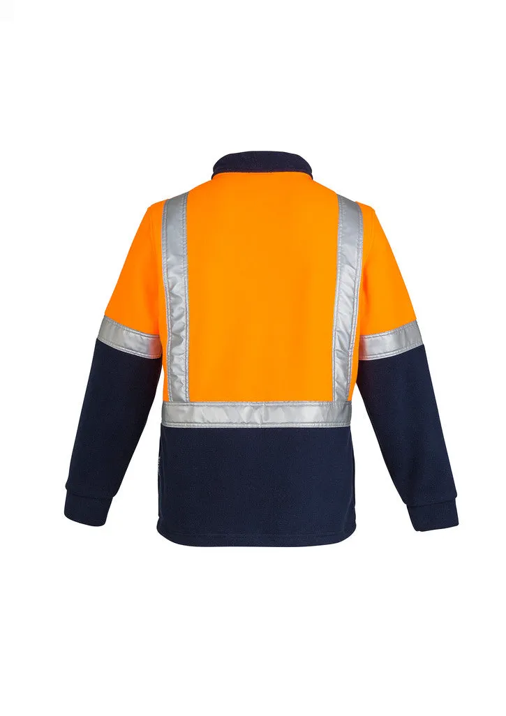Syzmik Hi Vis Fleece Jumper c/w Over Shoulder Reflective Tape ZT462