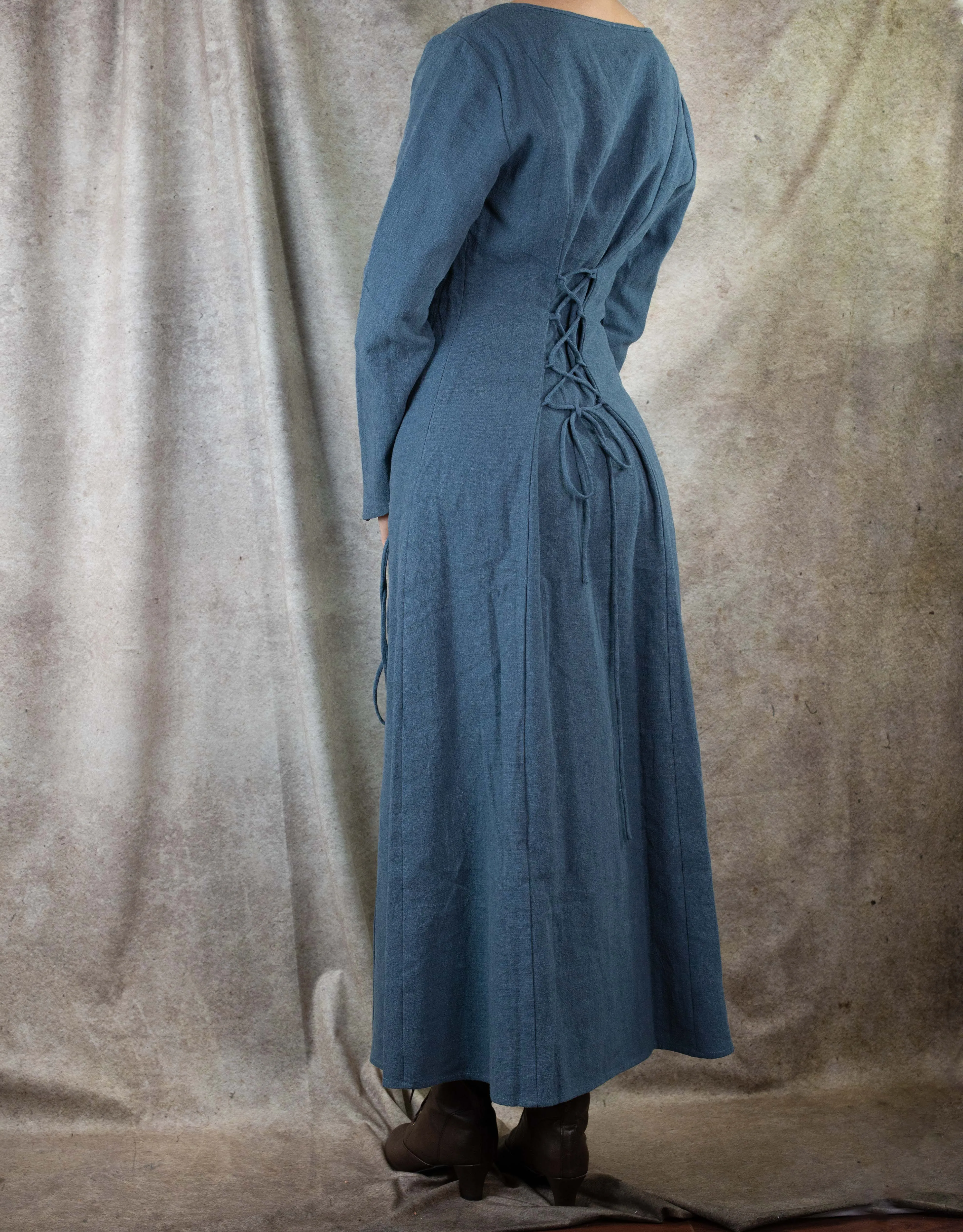 Teal Viking Dress