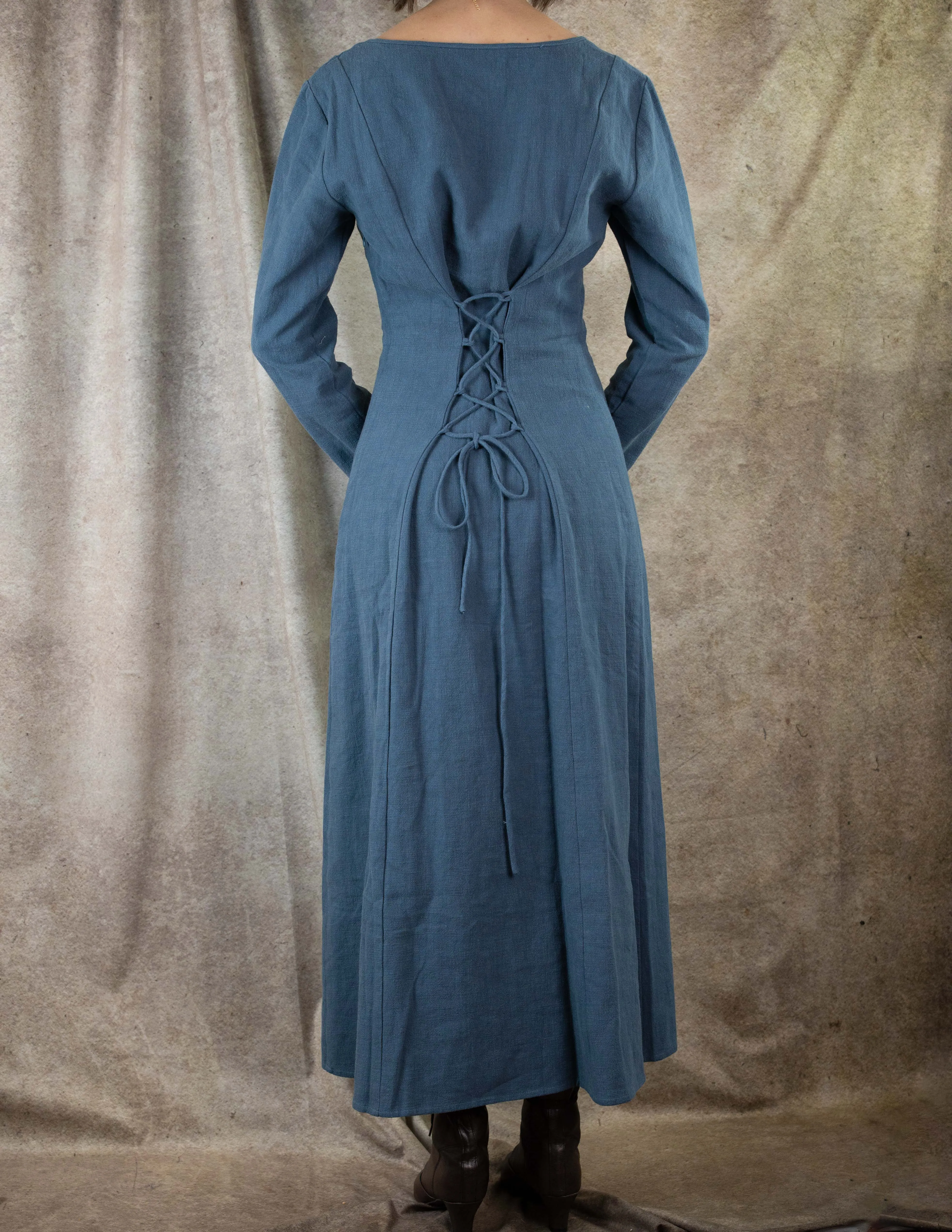 Teal Viking Dress