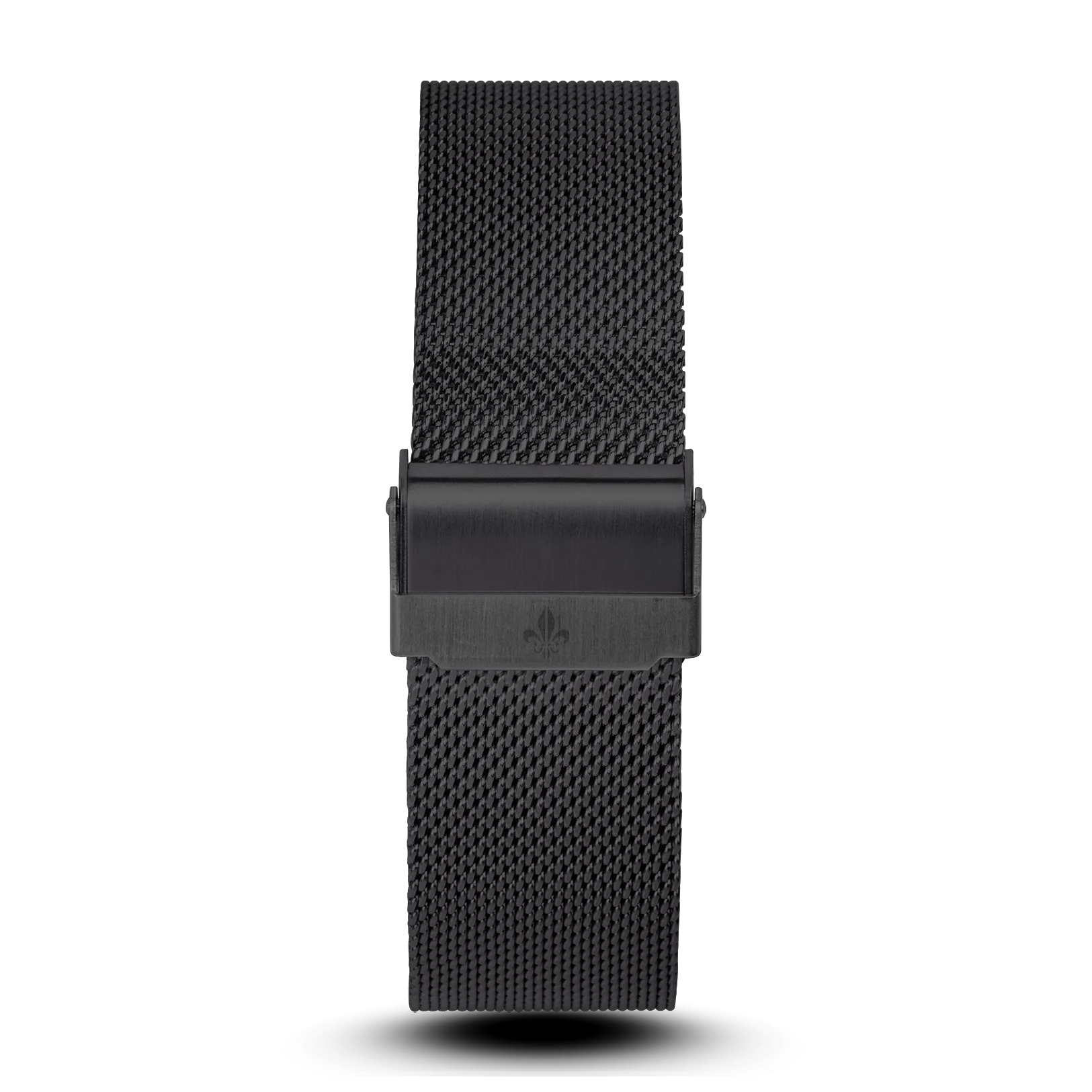 The Avalon Black   Black Mesh Interchangeable Strap