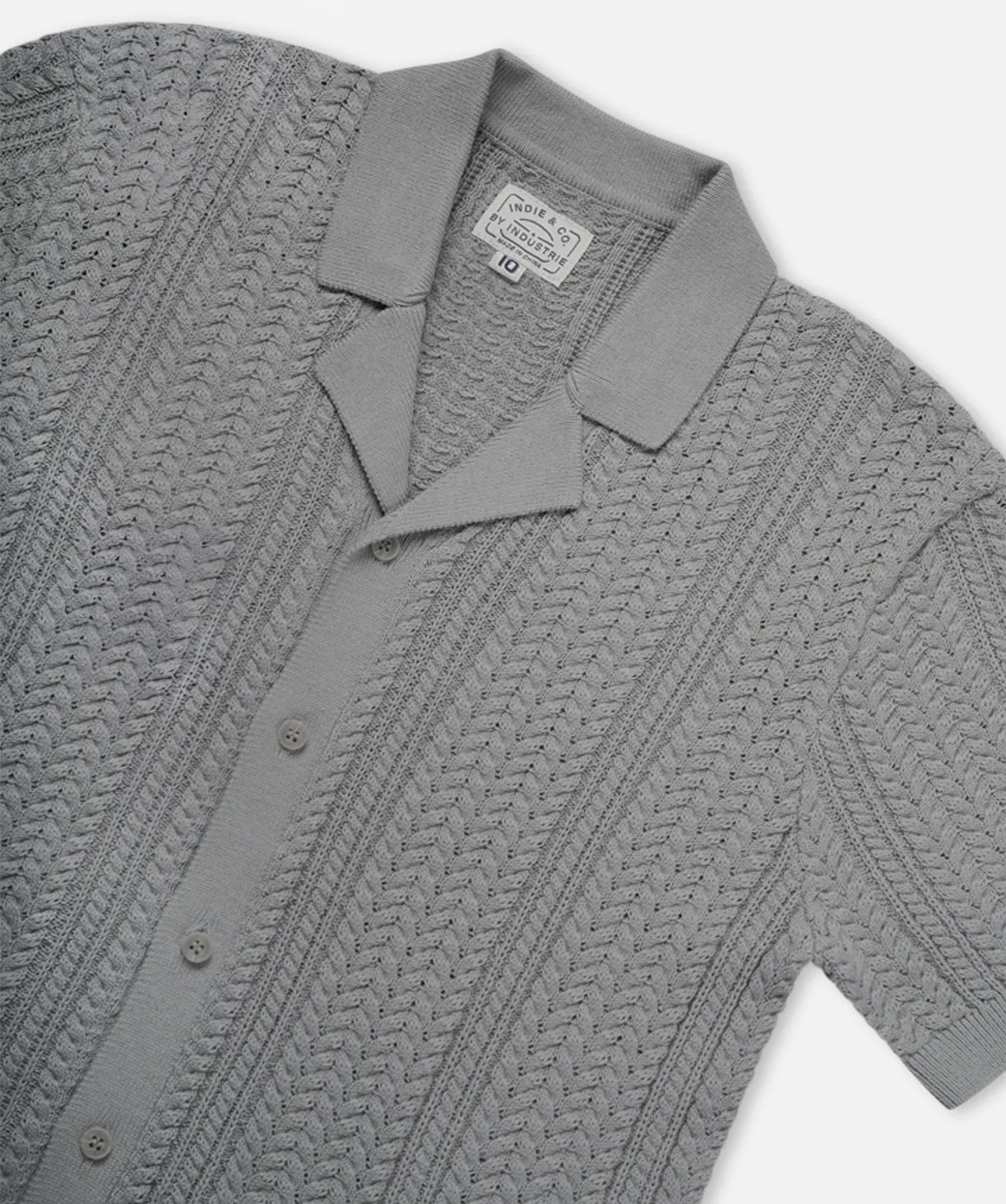 The Indie Alessio S/s Shirt - Lake Blue