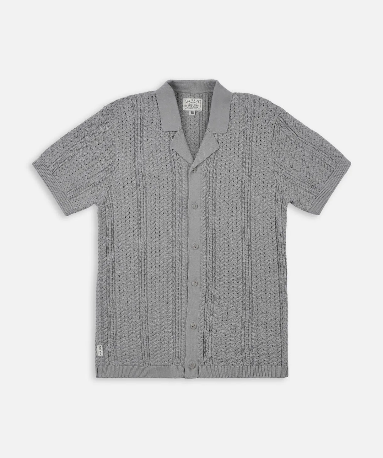 The Indie Alessio S/s Shirt - Lake Blue