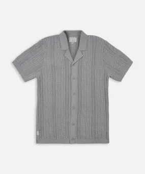The Indie Alessio S/s Shirt - Lake Blue