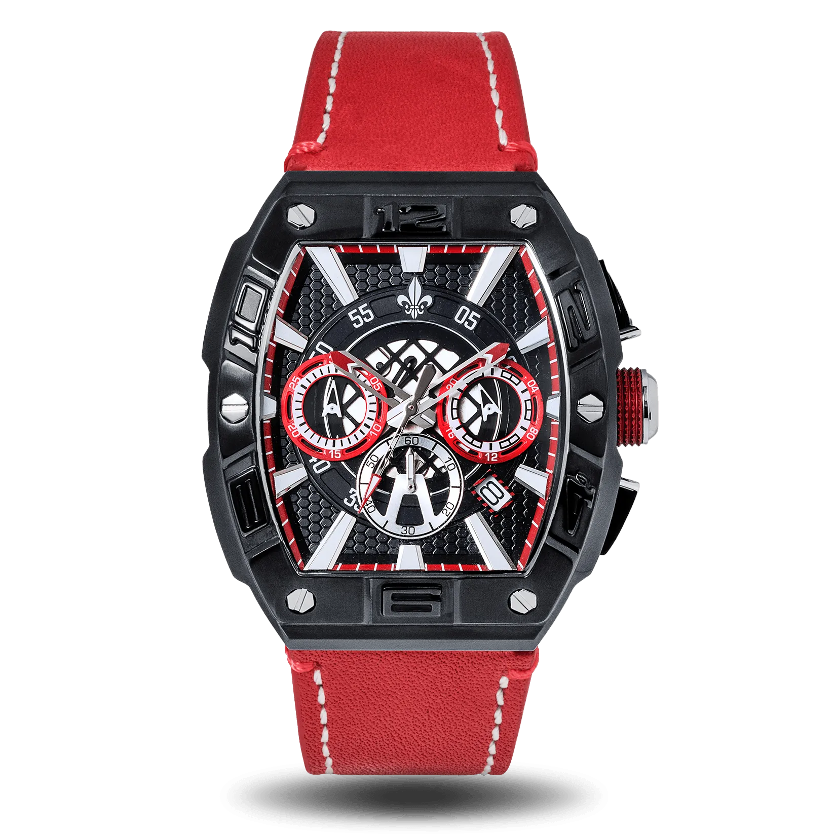 The Intrepid Chronograph - Red