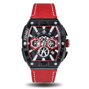 The Intrepid Chronograph - Red