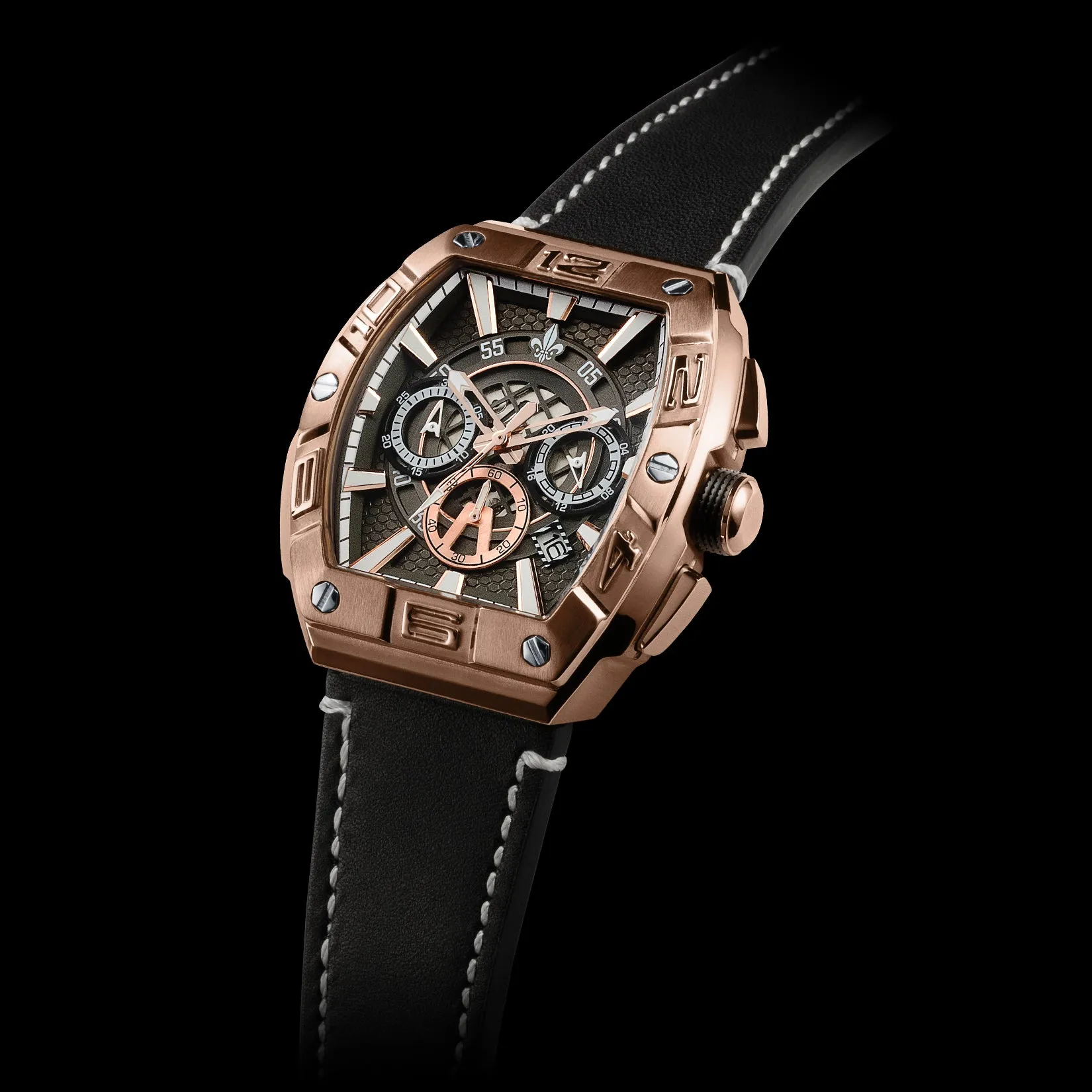 The Intrepid Chronograph - Rose Gold