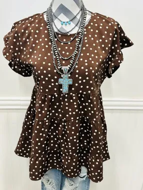 THE POLKA DOT TOP