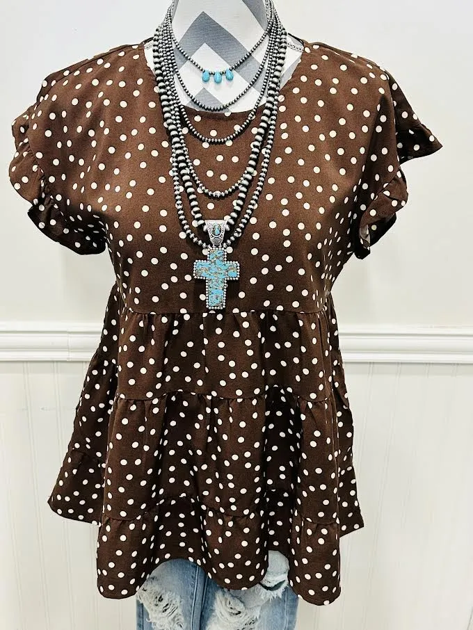 THE POLKA DOT TOP