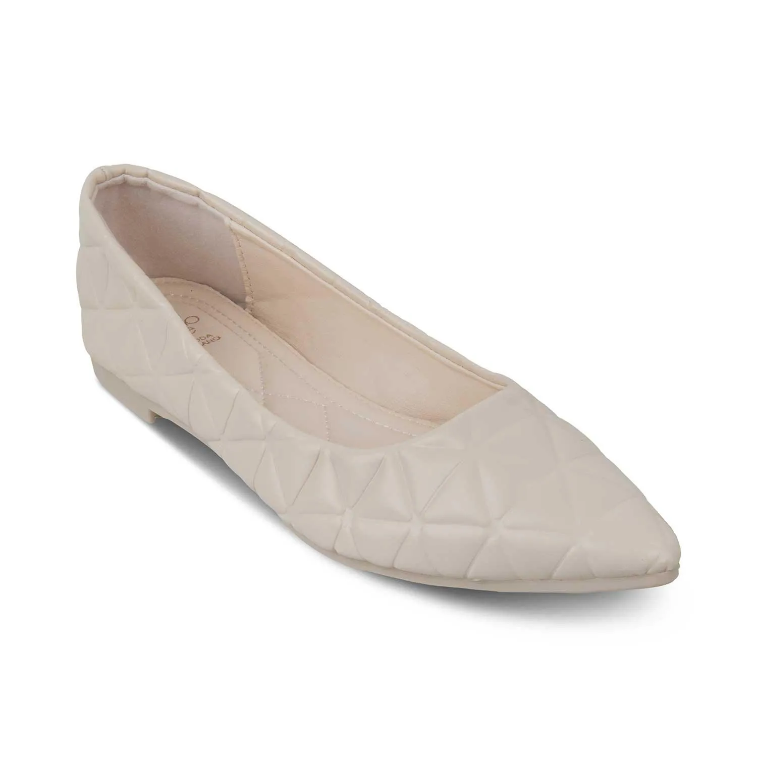 The Tory Beige Women's Dress Ballerinas Tresmode