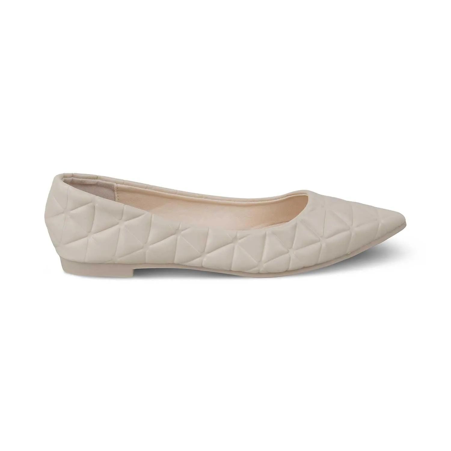 The Tory Beige Women's Dress Ballerinas Tresmode