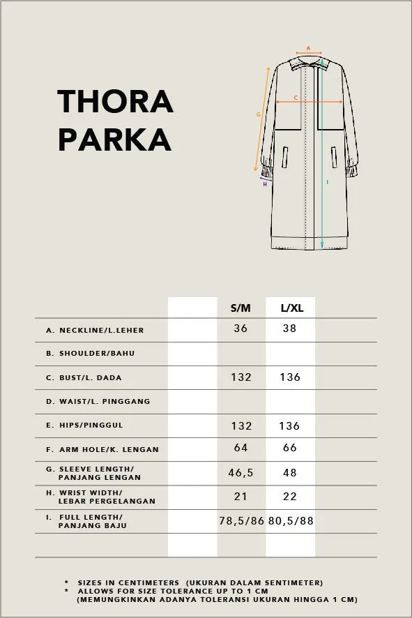 THORA PARKA OUTER SORREL