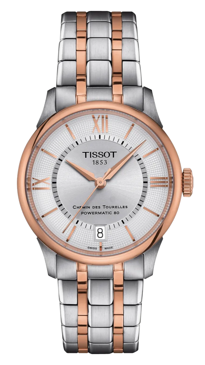 TISSOT - Chemin Des Tourelles Powermatic 80 34mm | T139.207.22.038.00