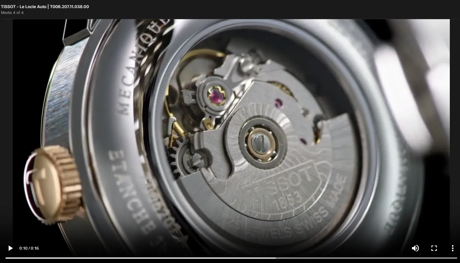 TISSOT - Le Locle Small Lady Auto | T41.2.183.16