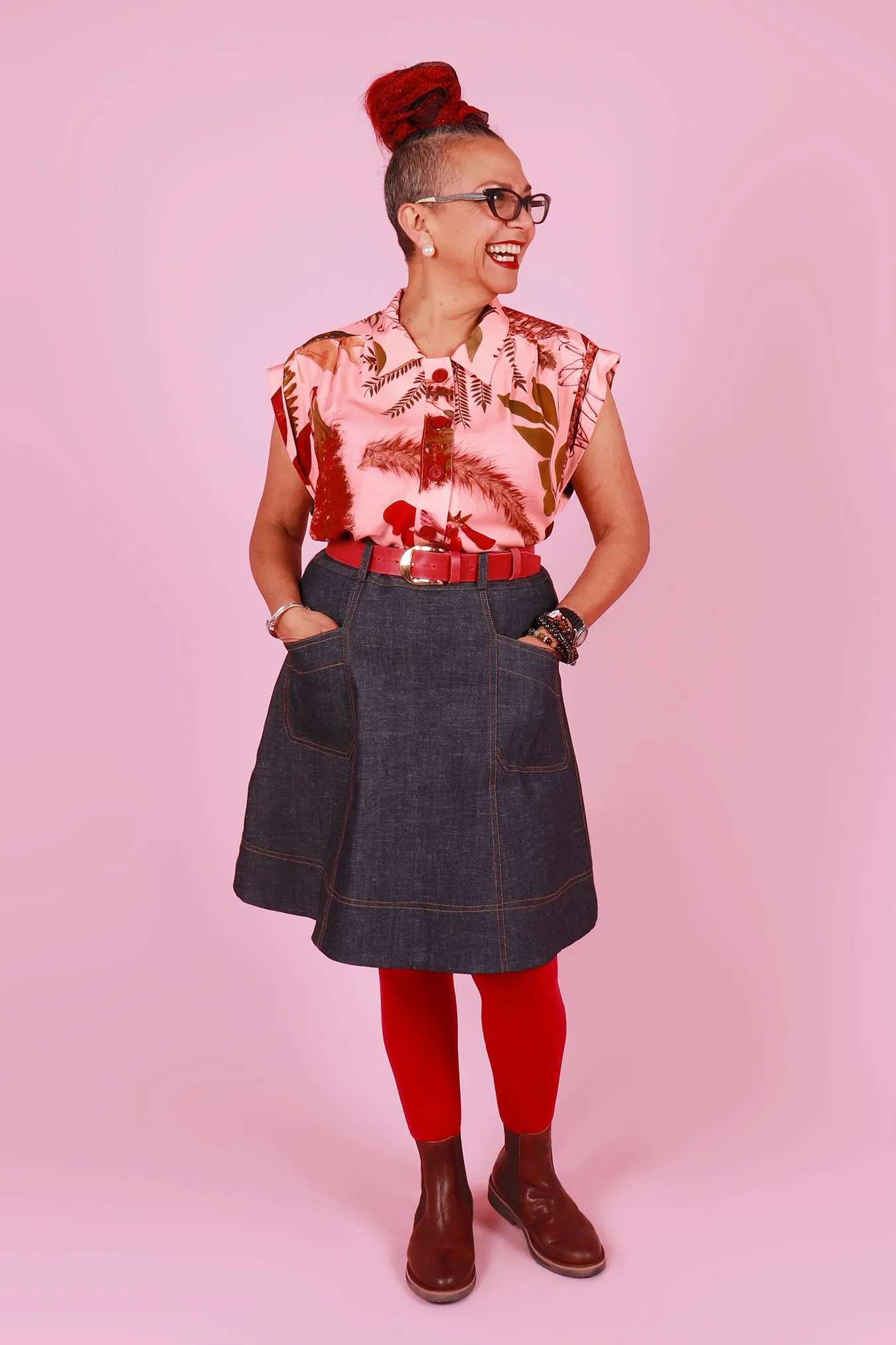 Trixie Shirt Botanist Pink
