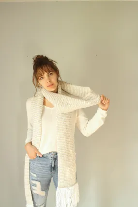 Tunisian Crochet Super Scarf (Crochet)