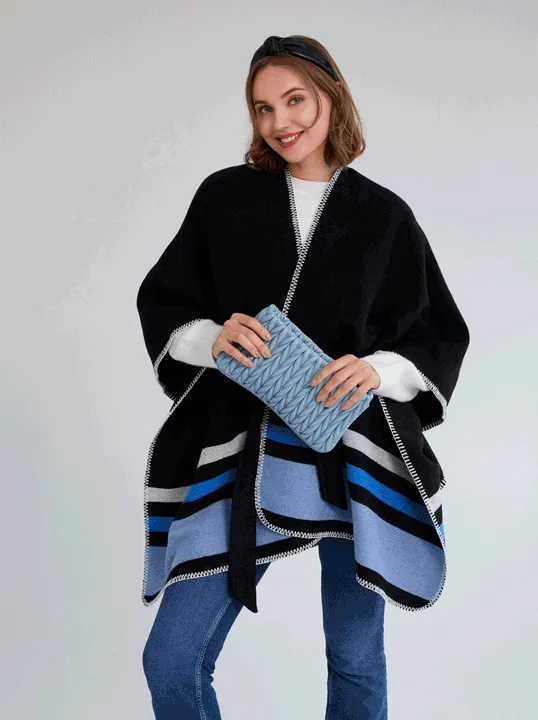 Twila Belted Cape