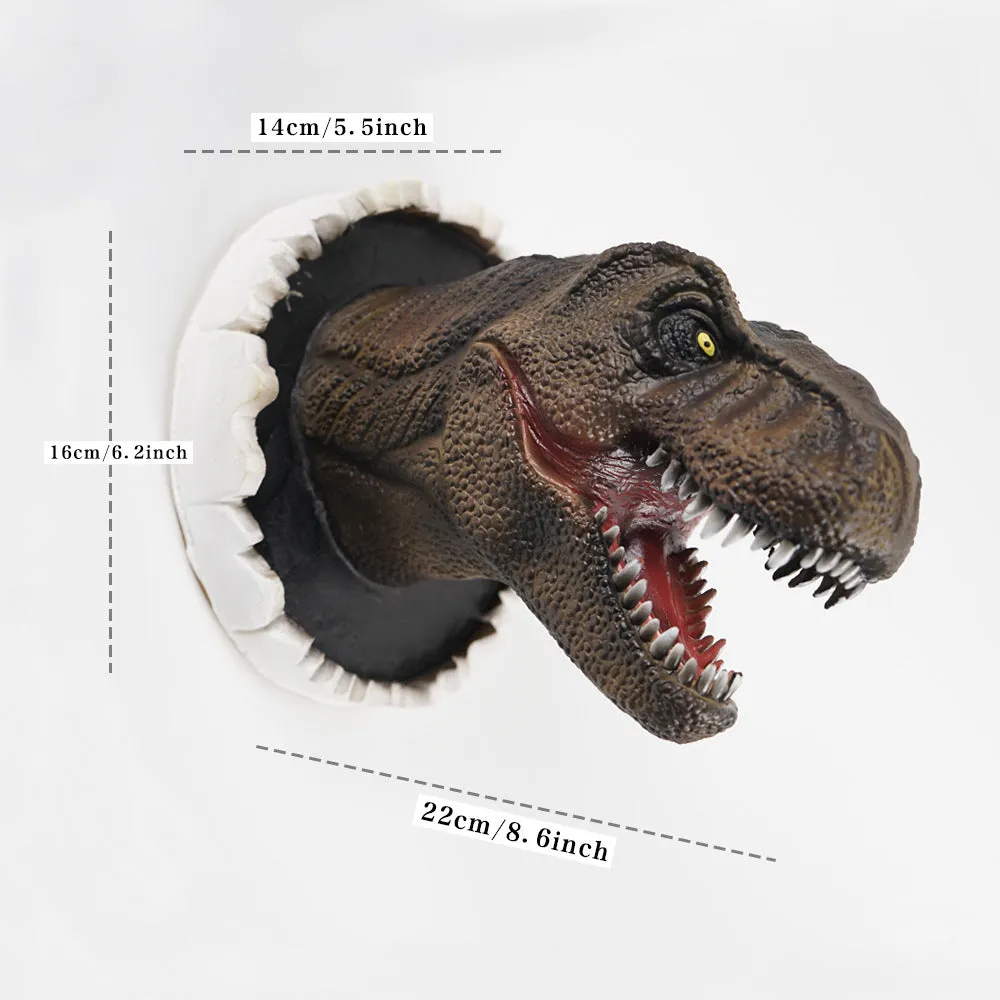 Tyrannosaurus Wall Pendant Latex Foam Funny Personality Living Room Bedroom Atmosphere Theme Dress up