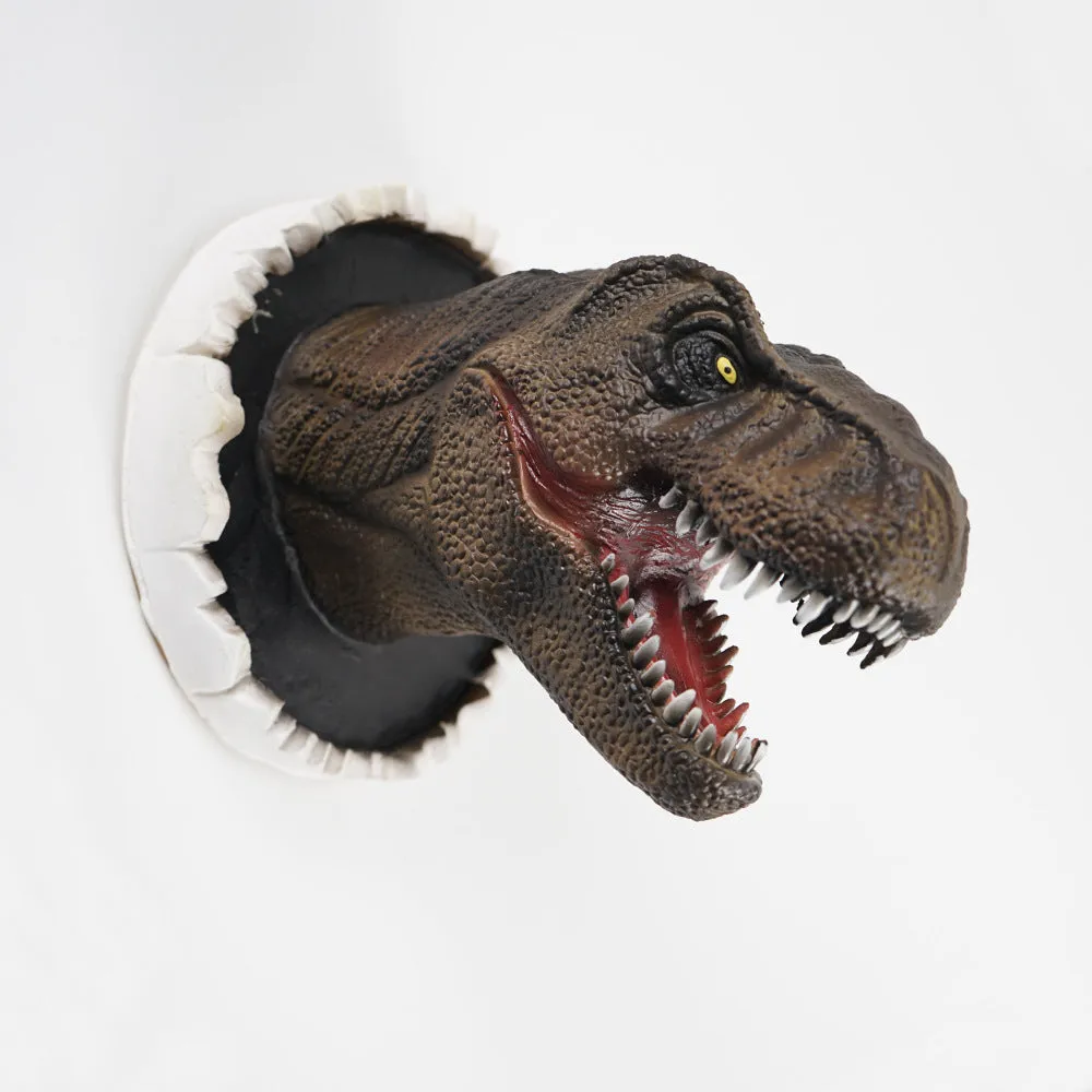 Tyrannosaurus Wall Pendant Latex Foam Funny Personality Living Room Bedroom Atmosphere Theme Dress up