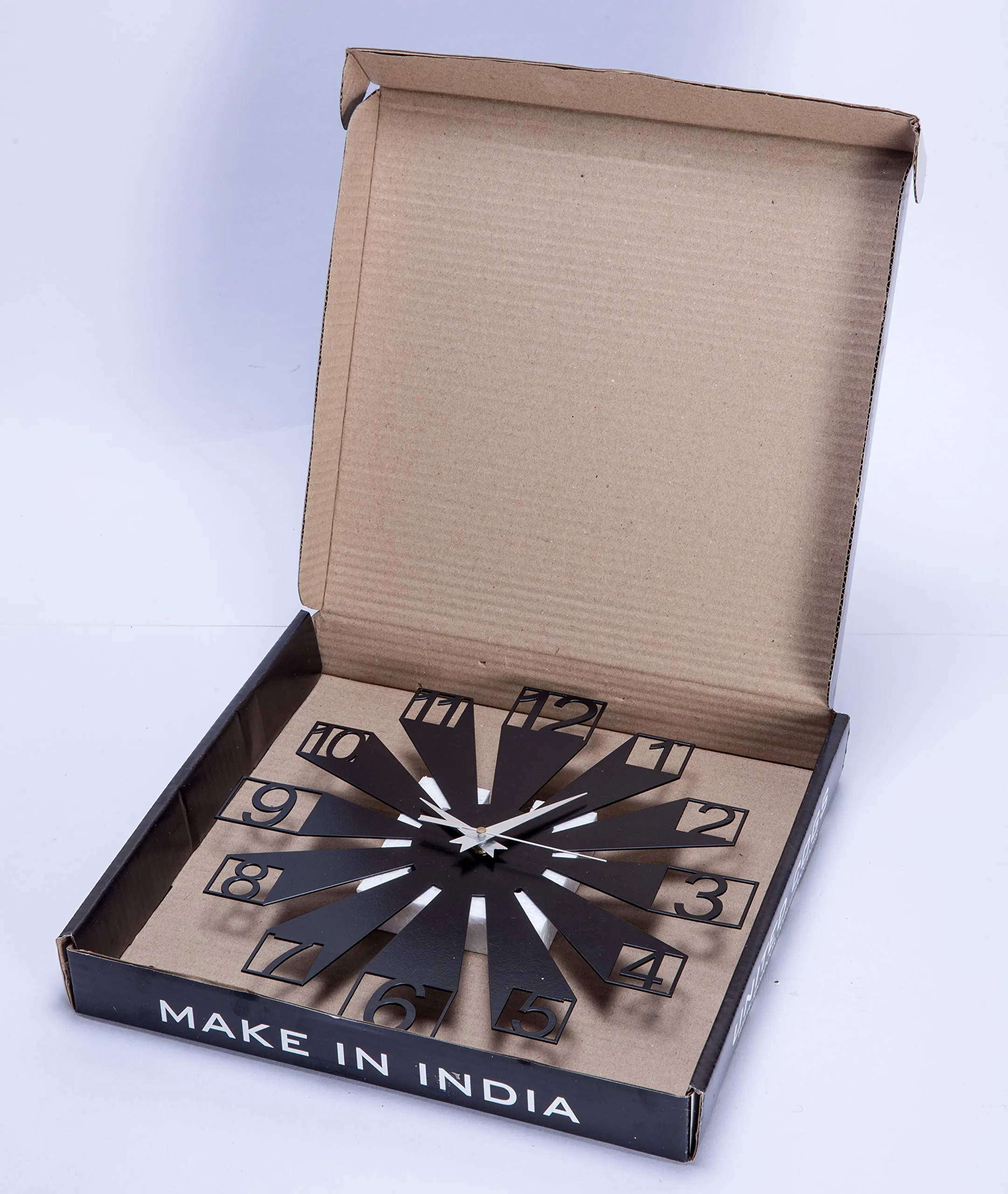 United cogs Metal Powder Coated Wall Clock