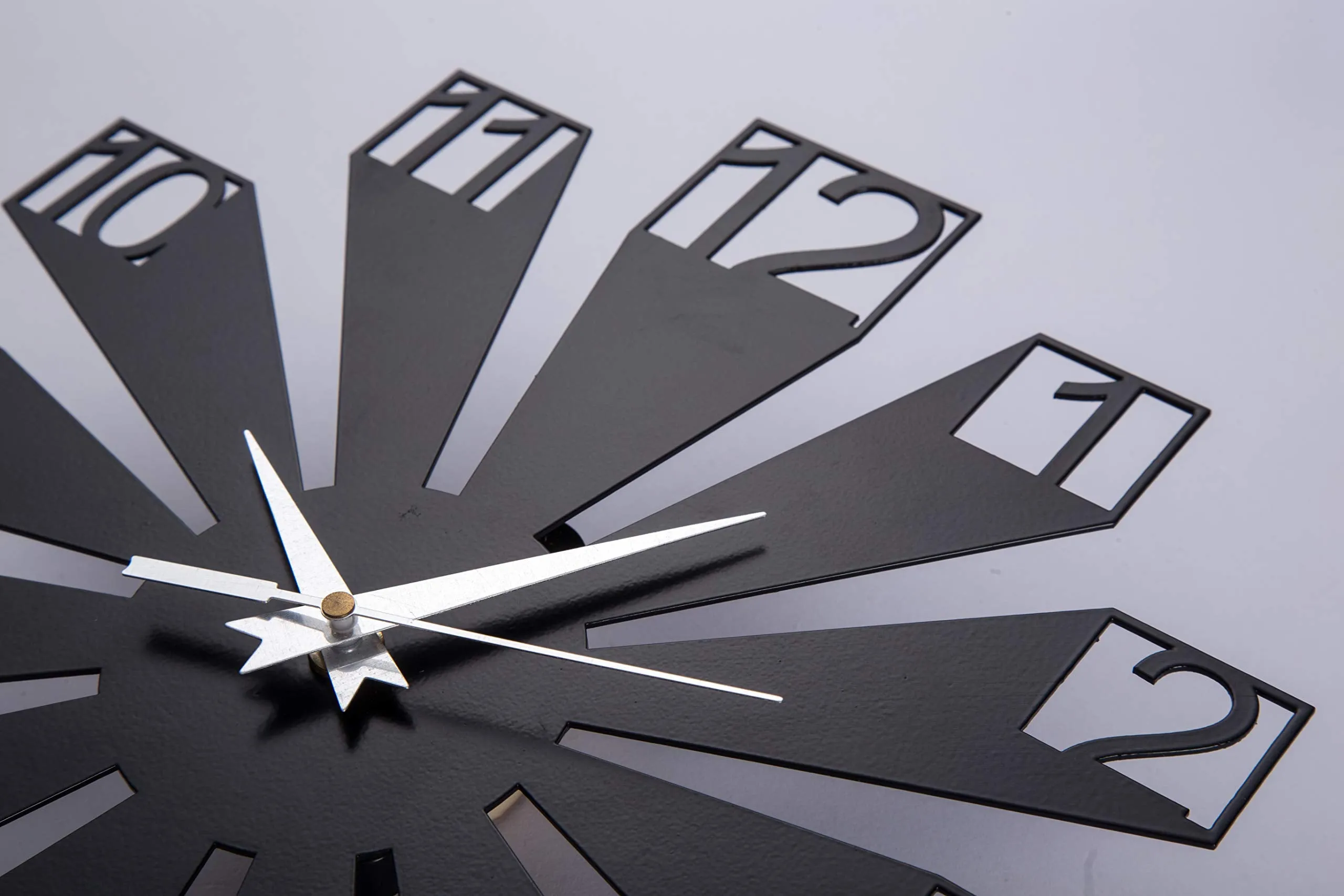 United cogs Metal Powder Coated Wall Clock