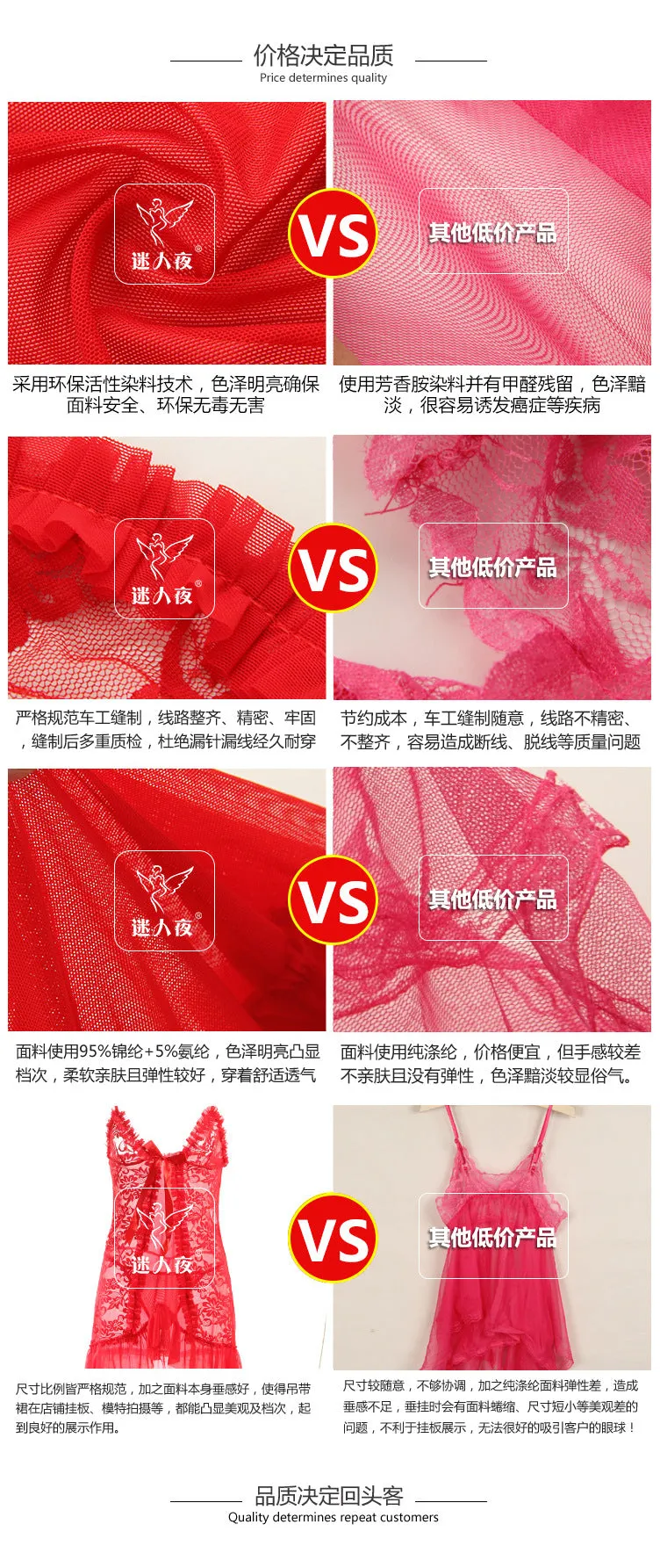 VenusFox Steel Ring Gathered Chest Pad Sexy Lingerie Lace Perspective Sexy Pajamas Night Skirt Temptation Sexy Lingerie