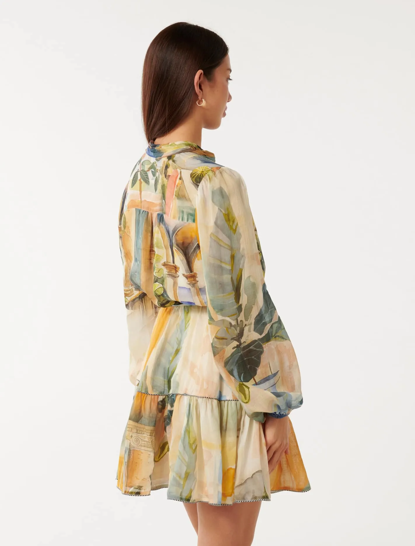 Verona Printed Mini Dress