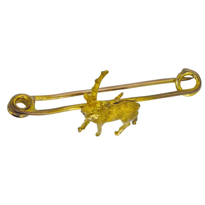 Victorian Stag Brooch