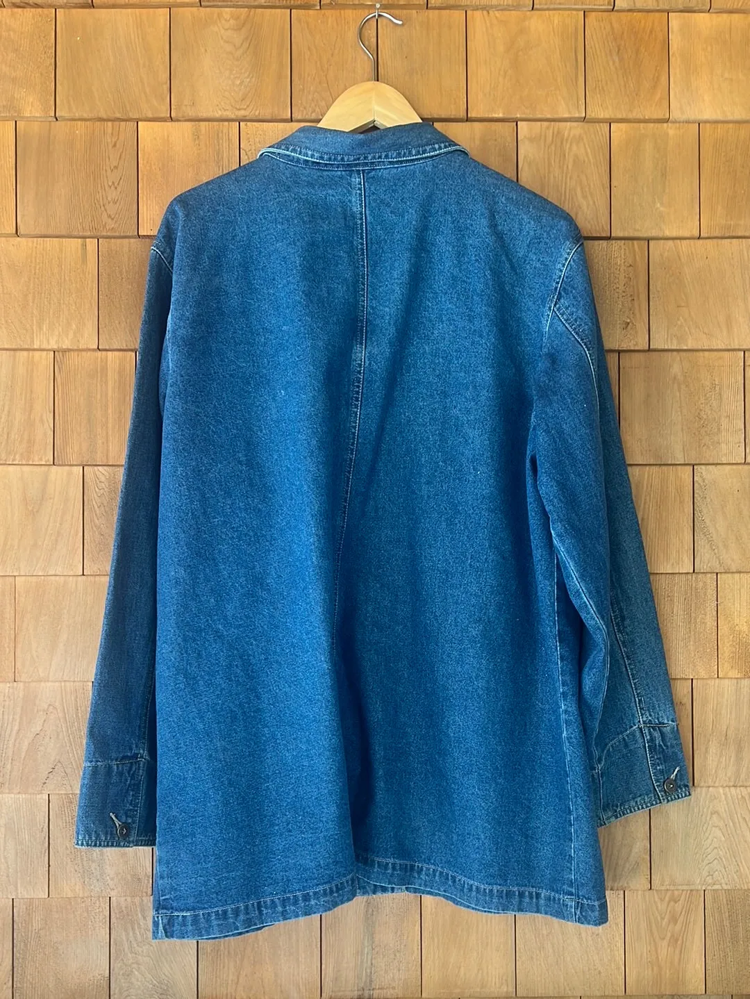 Vintage Denim Chore Coat