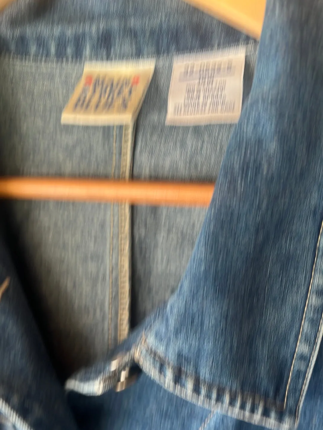 Vintage Denim Chore Coat
