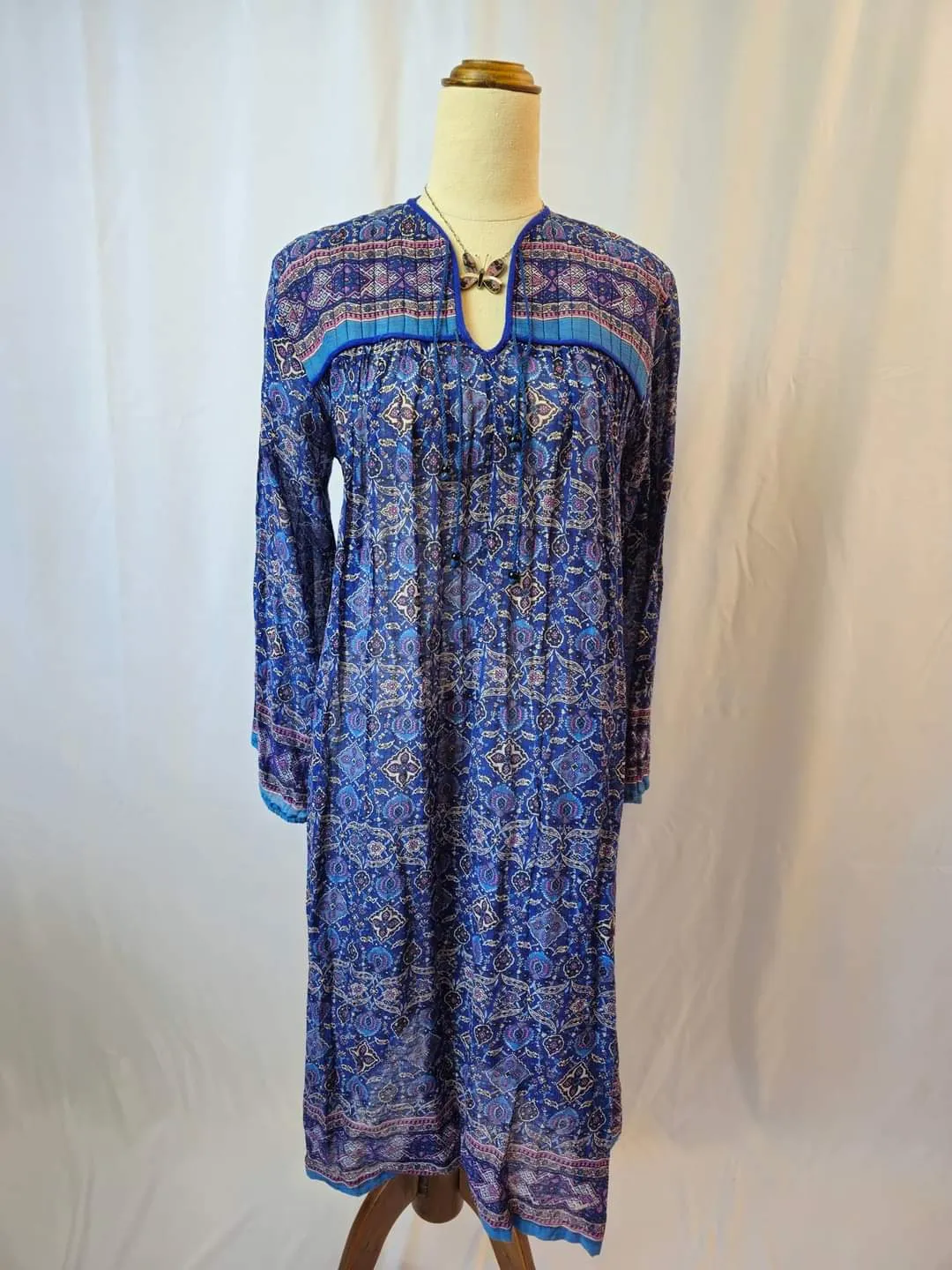 Vintage Indian Dress 8/10/12