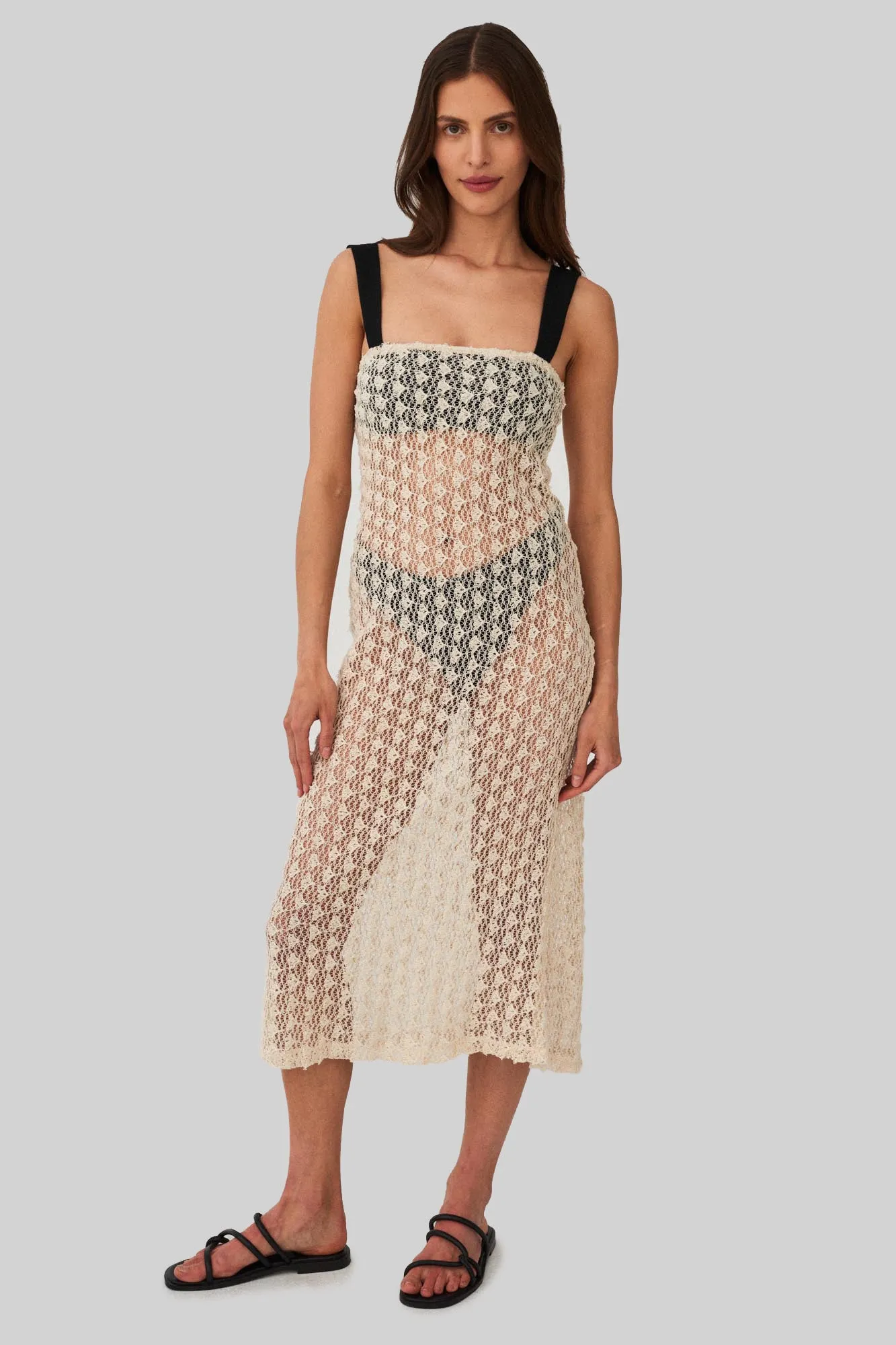 Walk Me Home Dress Sand
