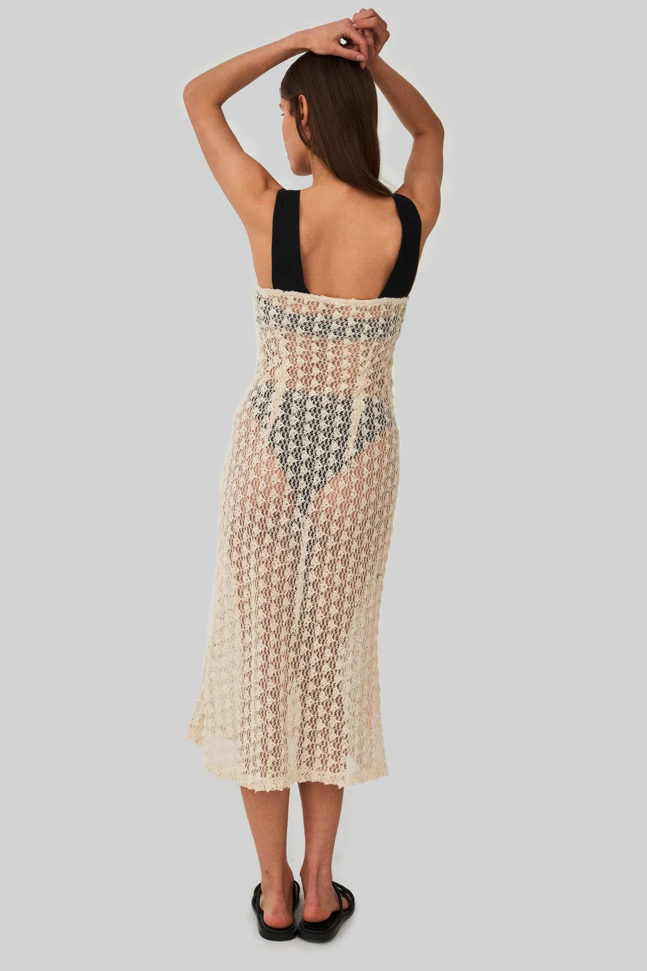 Walk Me Home Dress Sand