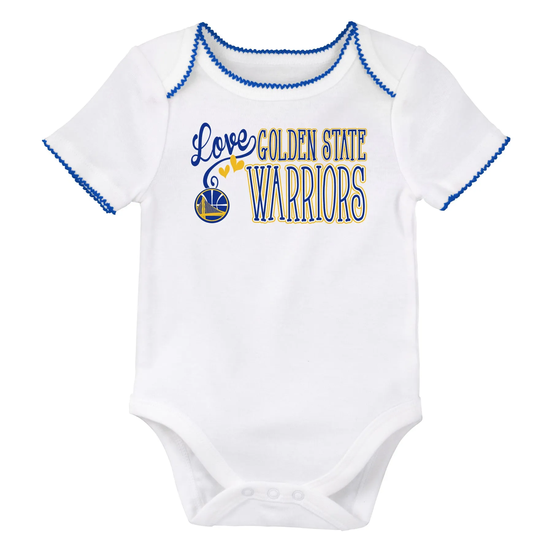 Warriors Baby Girl Creeper and Tutu Leggings