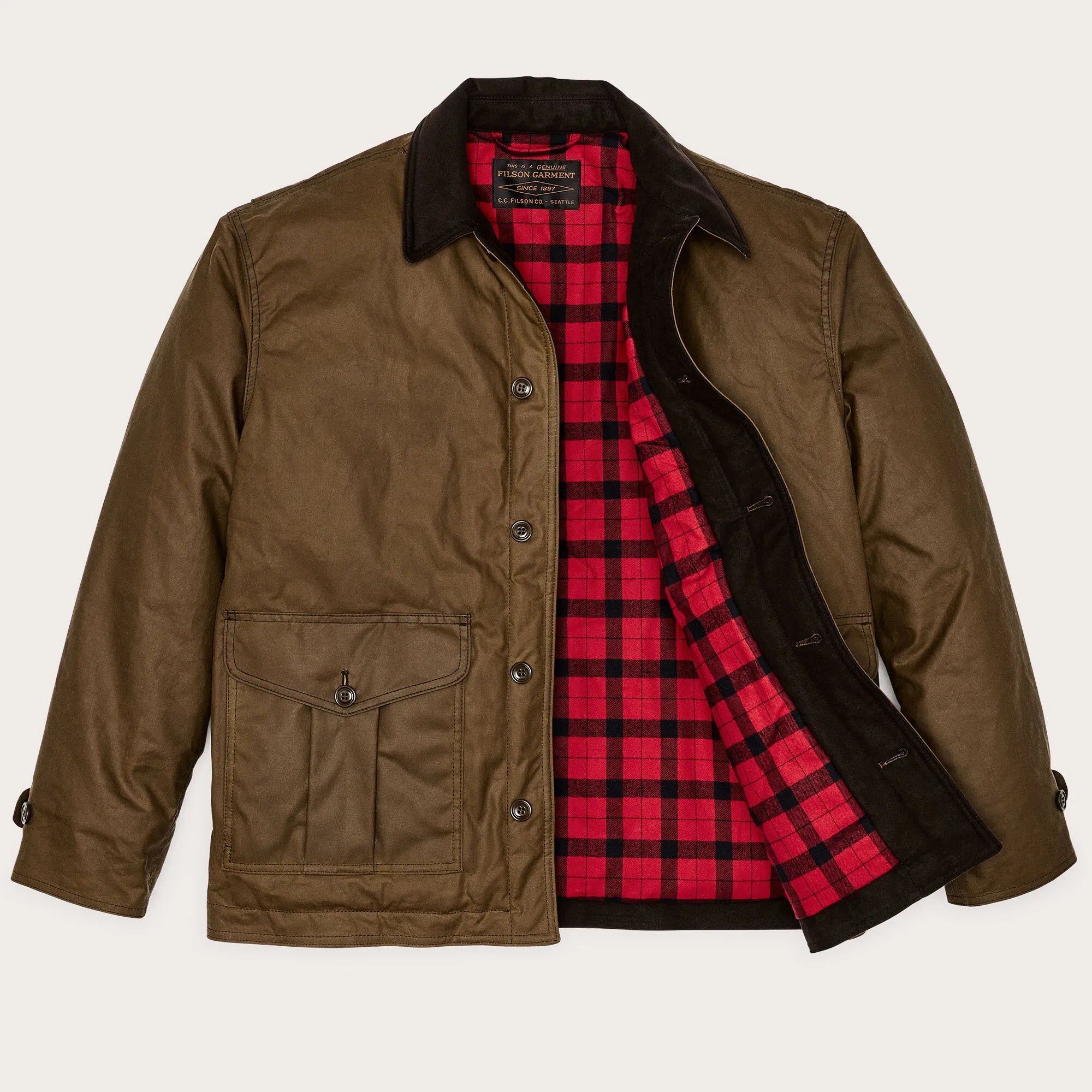Waxed Barn Coat