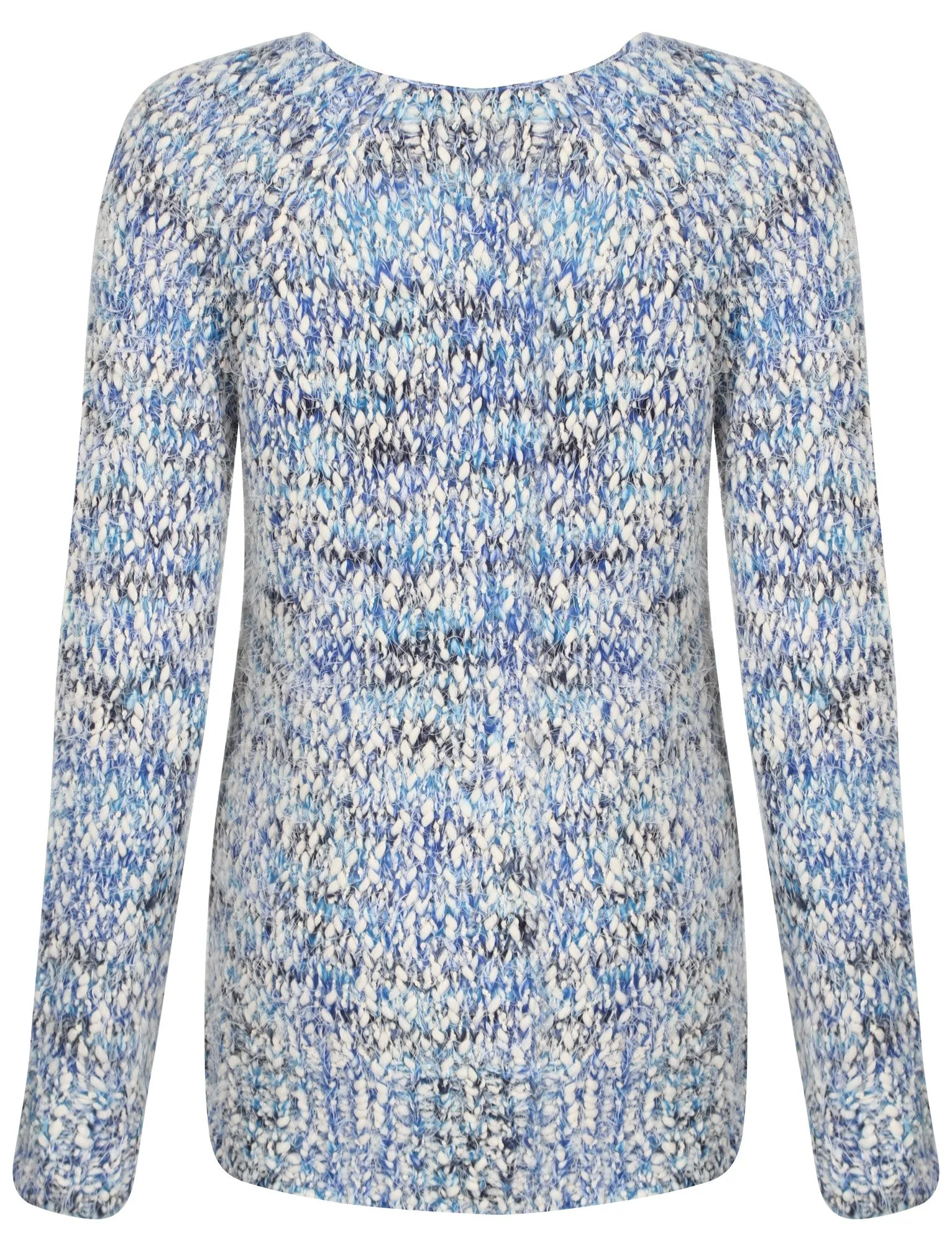 Womens Amara Reya Quaking Grass Navy & Blue Jumper