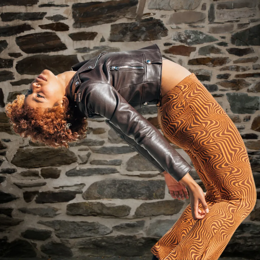 Women's Cropped Leather Jacket - Bailey