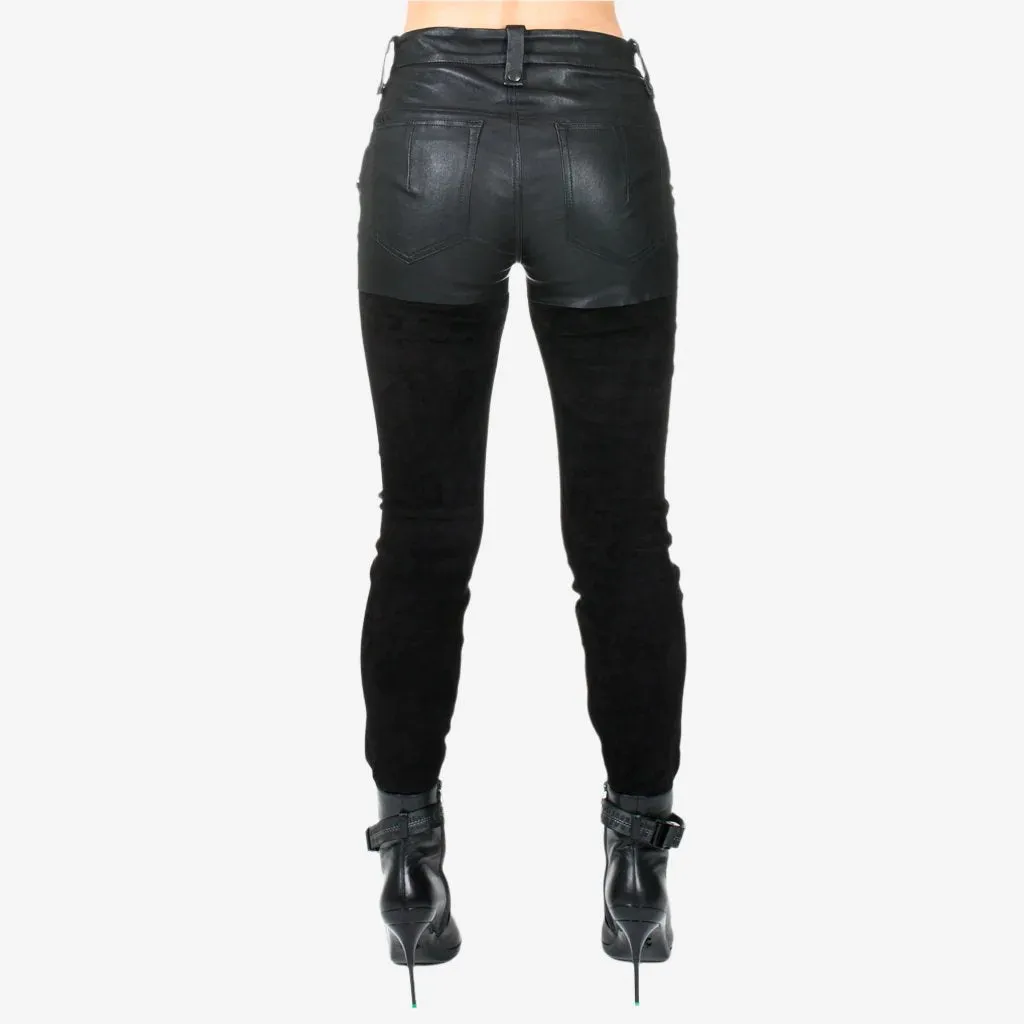 Womens Lace Up Short Leggings