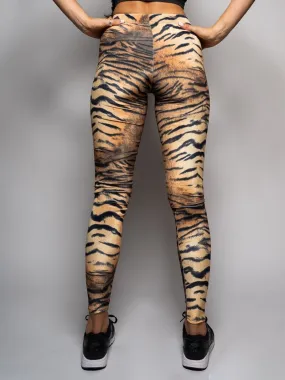 Women's Velvet Leggings | Tiger