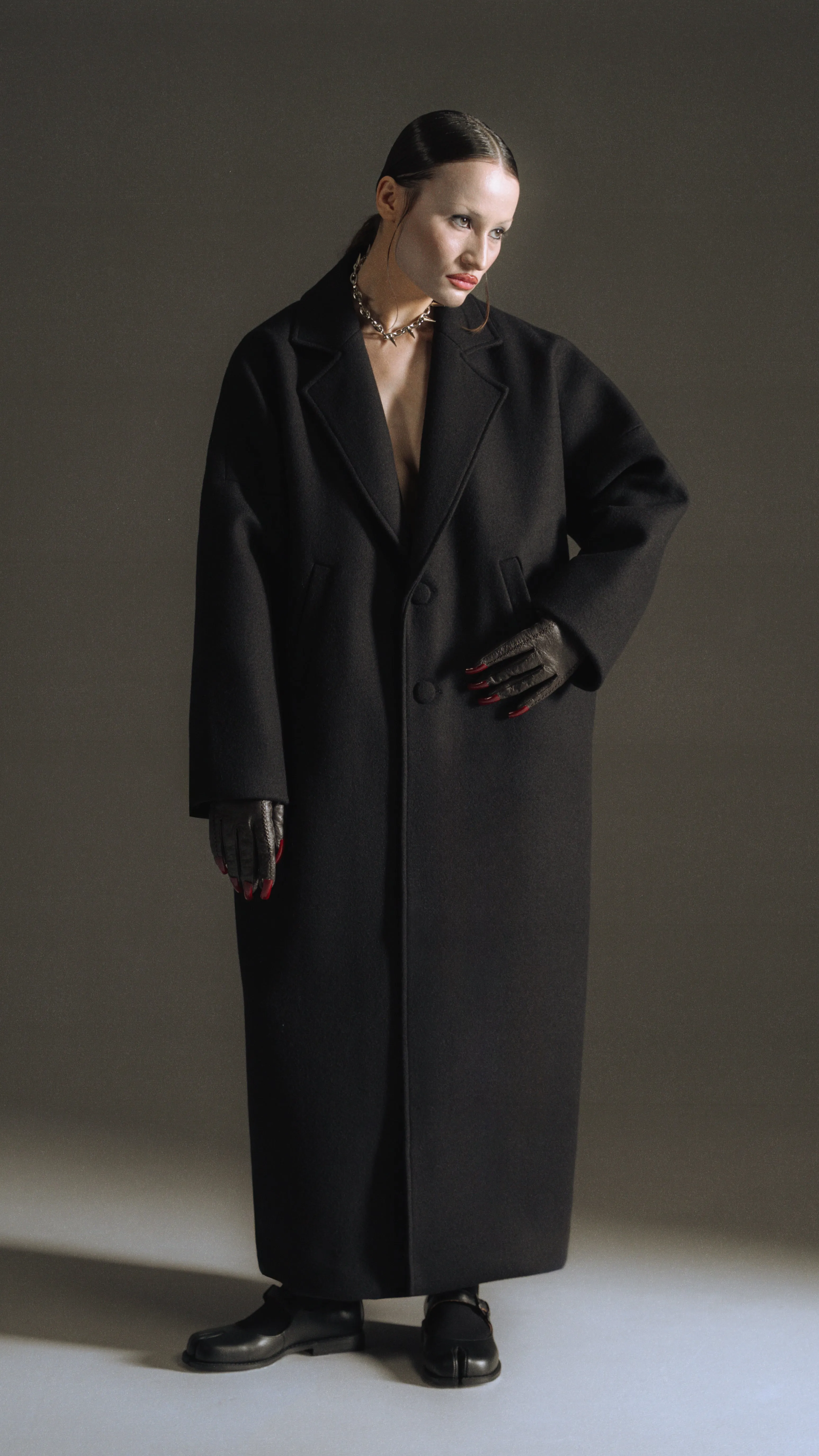 Wool Coat Black