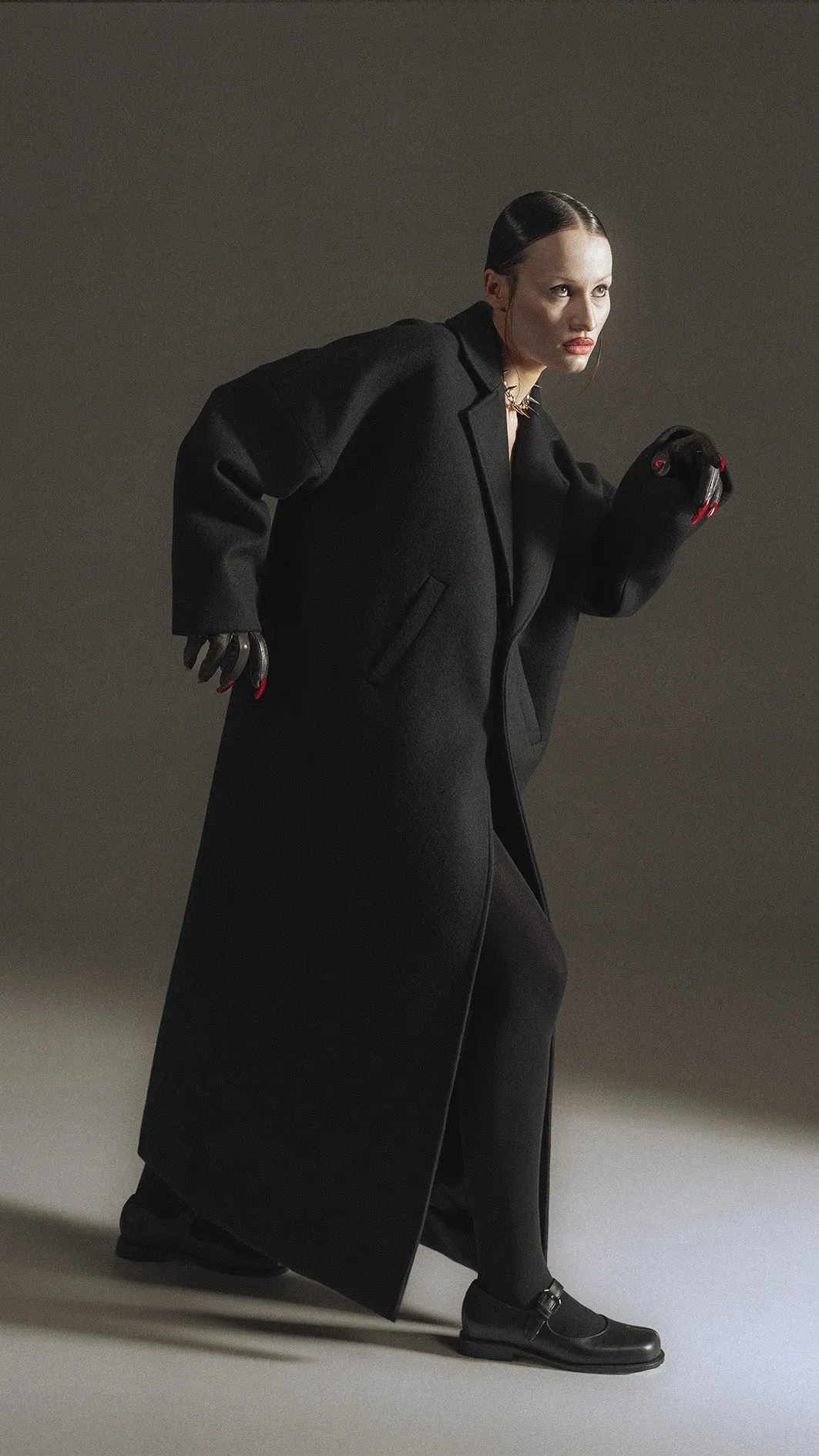 Wool Coat Black